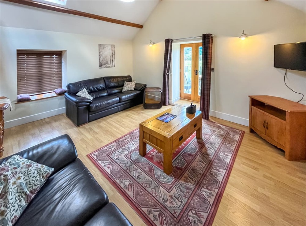 Living area at Granary in Corwen, Denbighshire