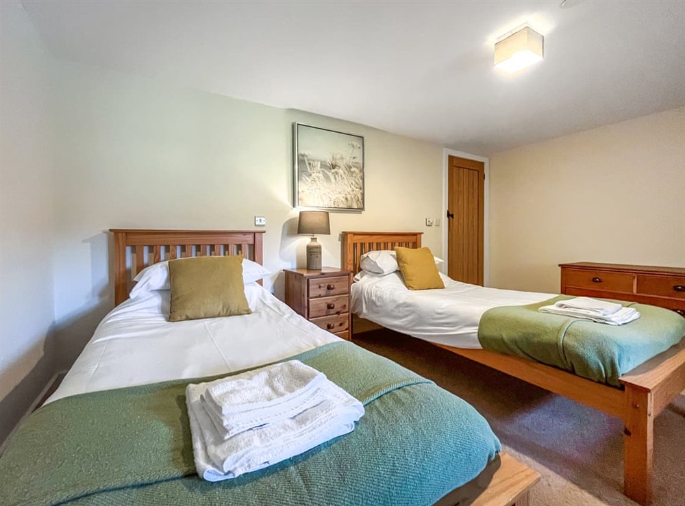Twin bedroom at Granary in Corwen, Denbighshire