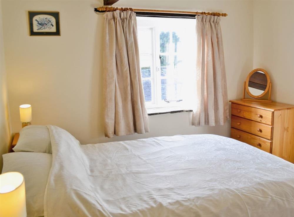 Double bedroom at Granary Cottage in Chittlehampton, near Umberleigh, North Devon