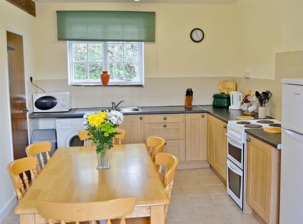 Kitchen/diner at Granary Cottage in Chittlehampton, near Umberleigh, North Devon