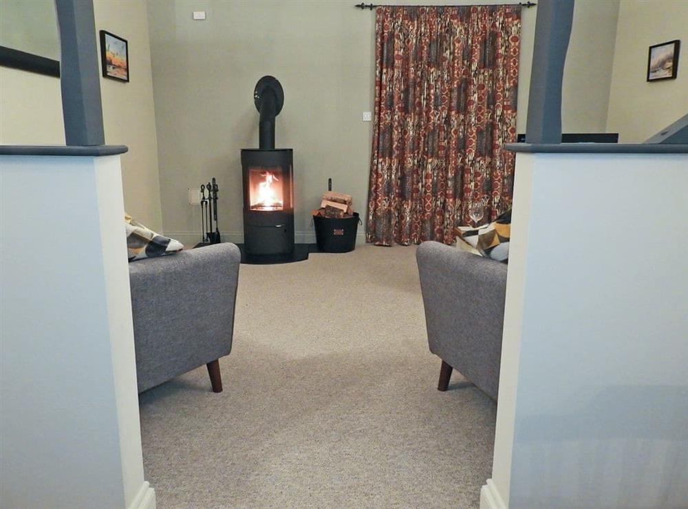 Living area at Granary Cottage in Hopton, Norfolk