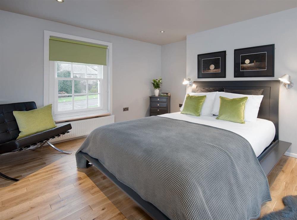 Relaxing double bedroom at Granary in Gatehouse of Fleet, Kirkcudbrightshire