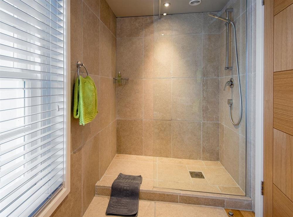 Shower room at Granary in Gatehouse of Fleet, Kirkcudbrightshire