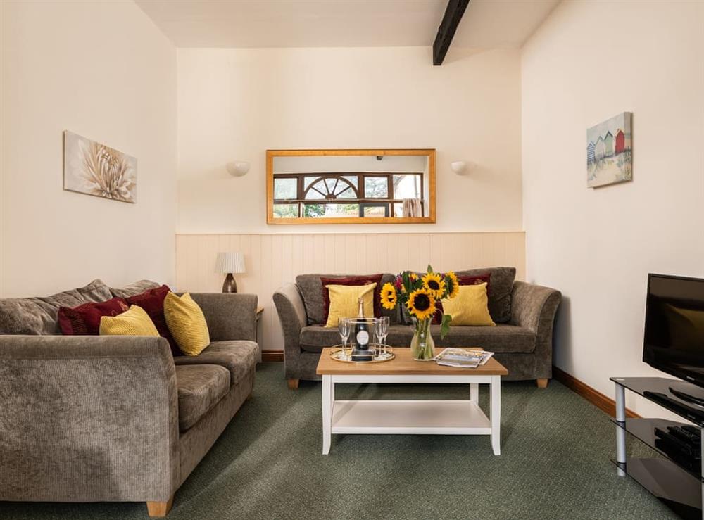 Living area at Granary in Tunstead, Norfolk