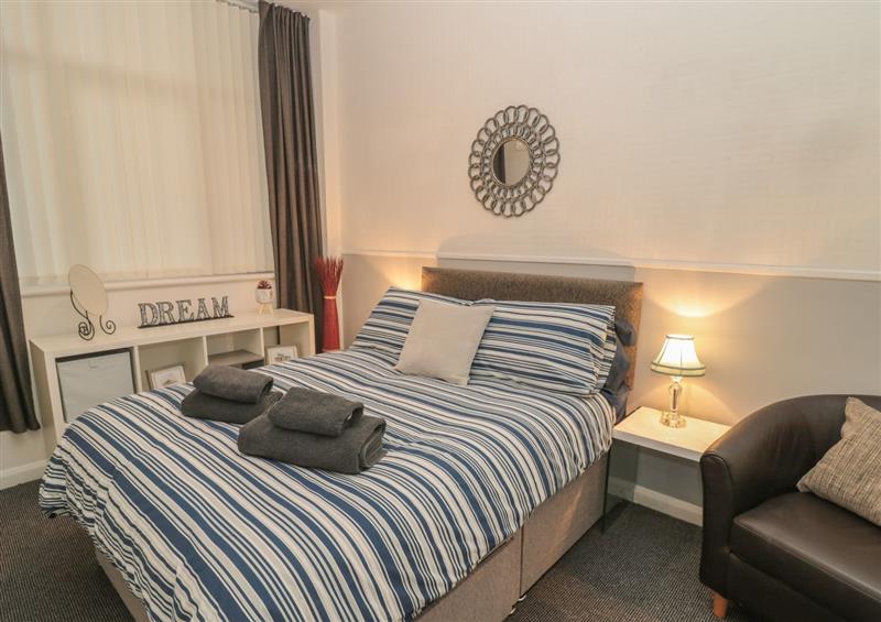 This is the bedroom at Grand Sea View, Tynemouth