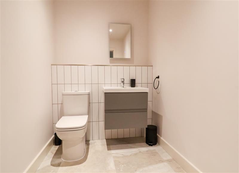 This is the bathroom at Grange Barn, Loppington near Cockshutt