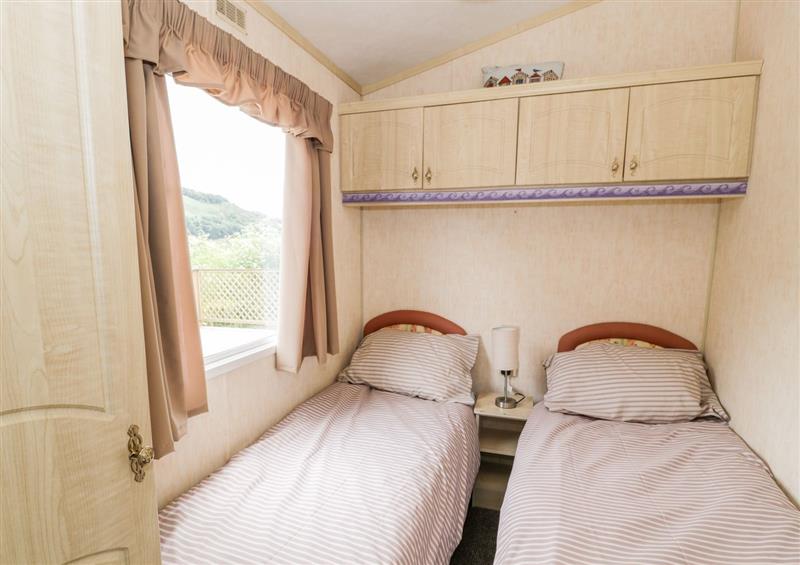 A bedroom in Grange Caravan at Grange Caravan, Llangollen
