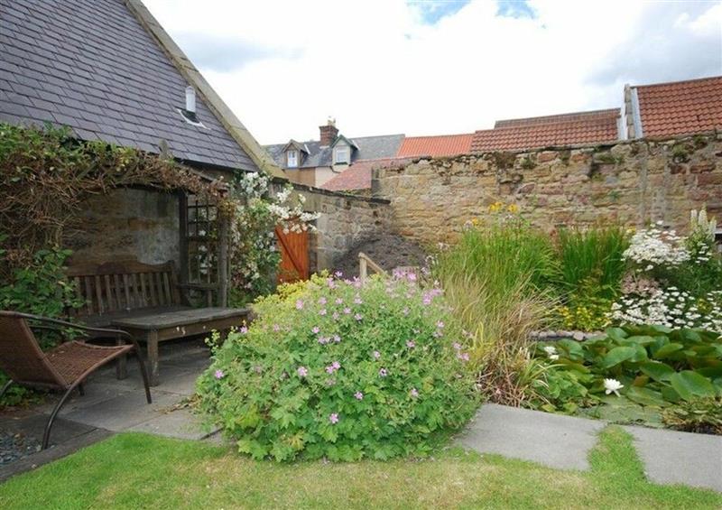 Enjoy the garden at Grange Cottage, Alnmouth