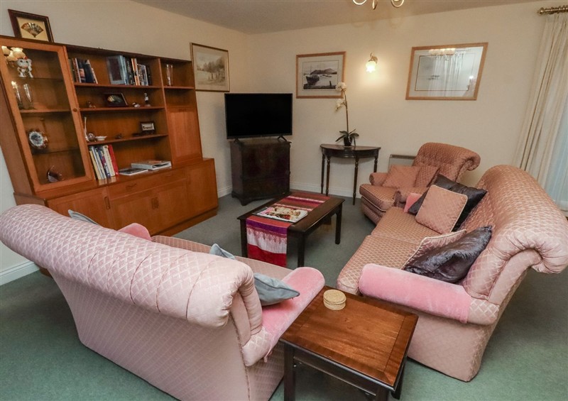 The living area at Grange Cottage, Fenham Le Moor near Belford