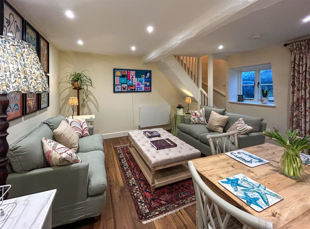 Living area at Grange Cottage in Langham, Leicestershire