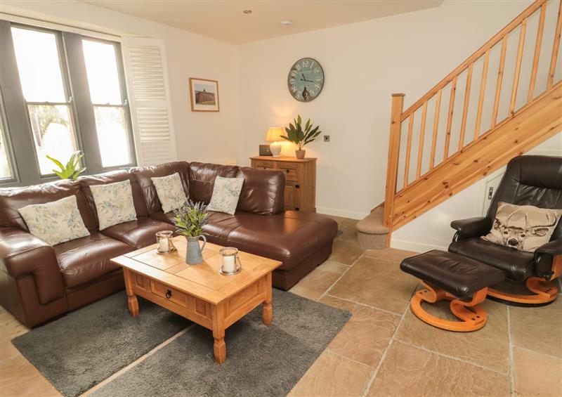 Relax in the living area at Grange Cottages, Alnwick