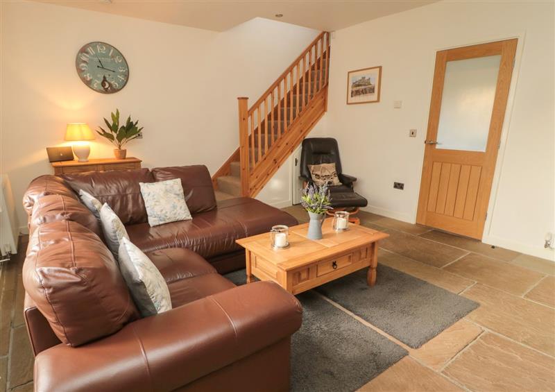 The living area at Grange Cottages, Alnwick
