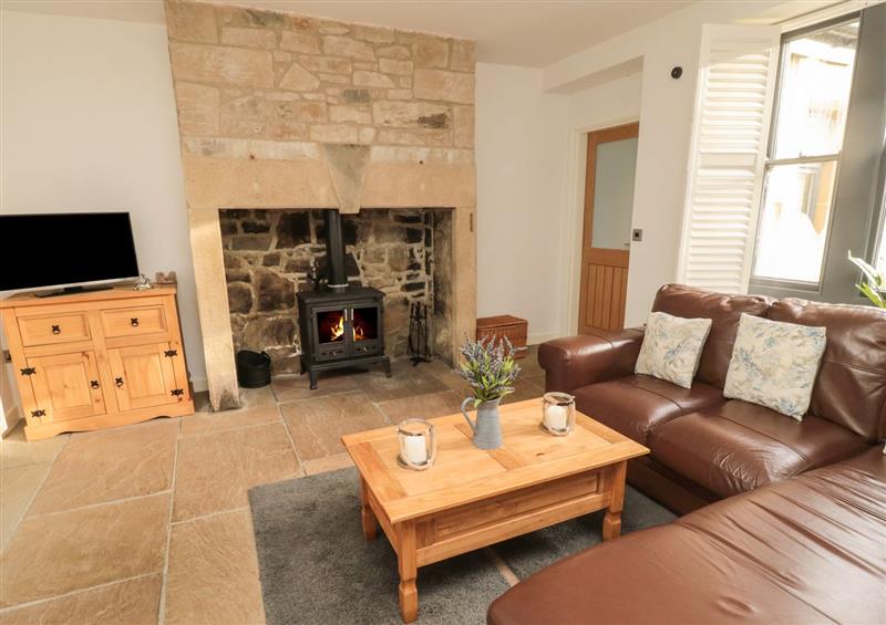 The living room at Grange Cottages, Alnwick