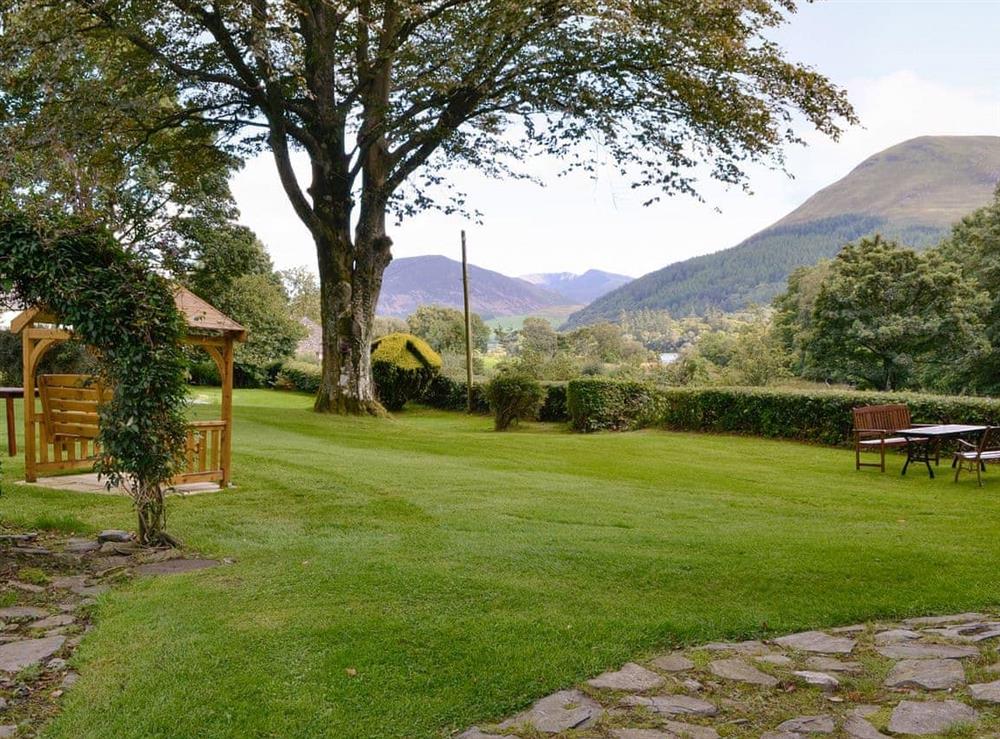 Peaceful gardens with sitting out areas at Lornas At The Grange, 