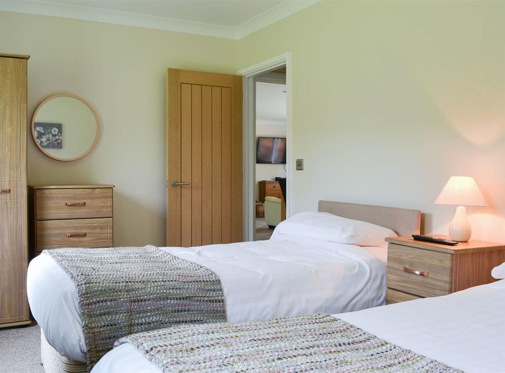 Comfortable second twin bedroom at Lucys at the Grange, 