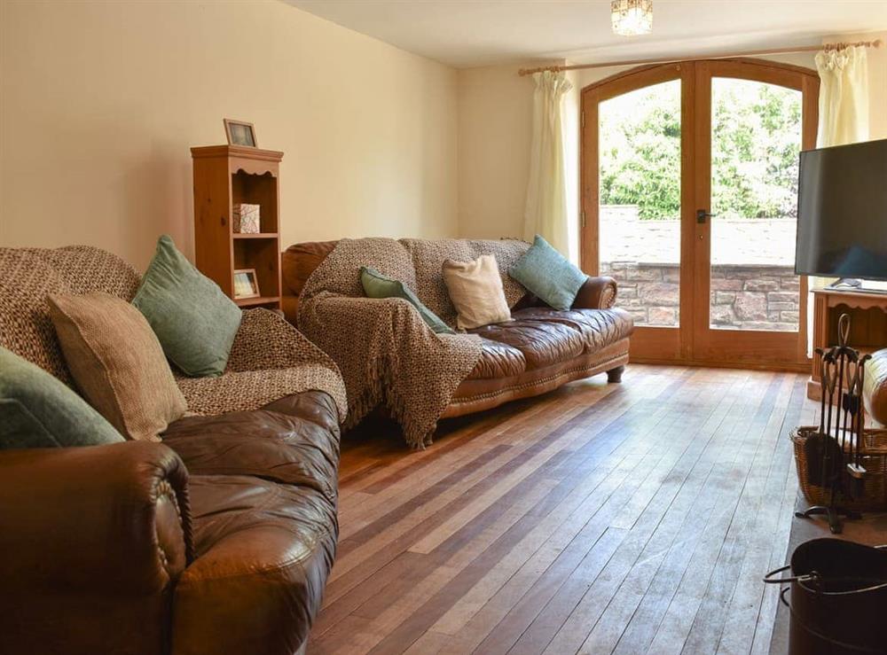 Living room at Grange Court in Cliburn, near Penrith, Cumbria