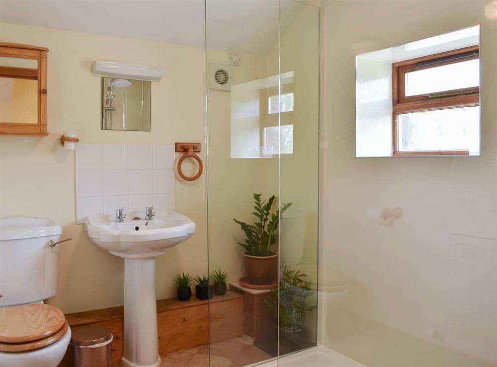 Shower room at Grange Court in Cliburn, near Penrith, Cumbria
