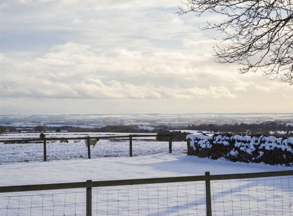 Wonderful far-reaching views over the Yorkshire countryside at The Wests, 