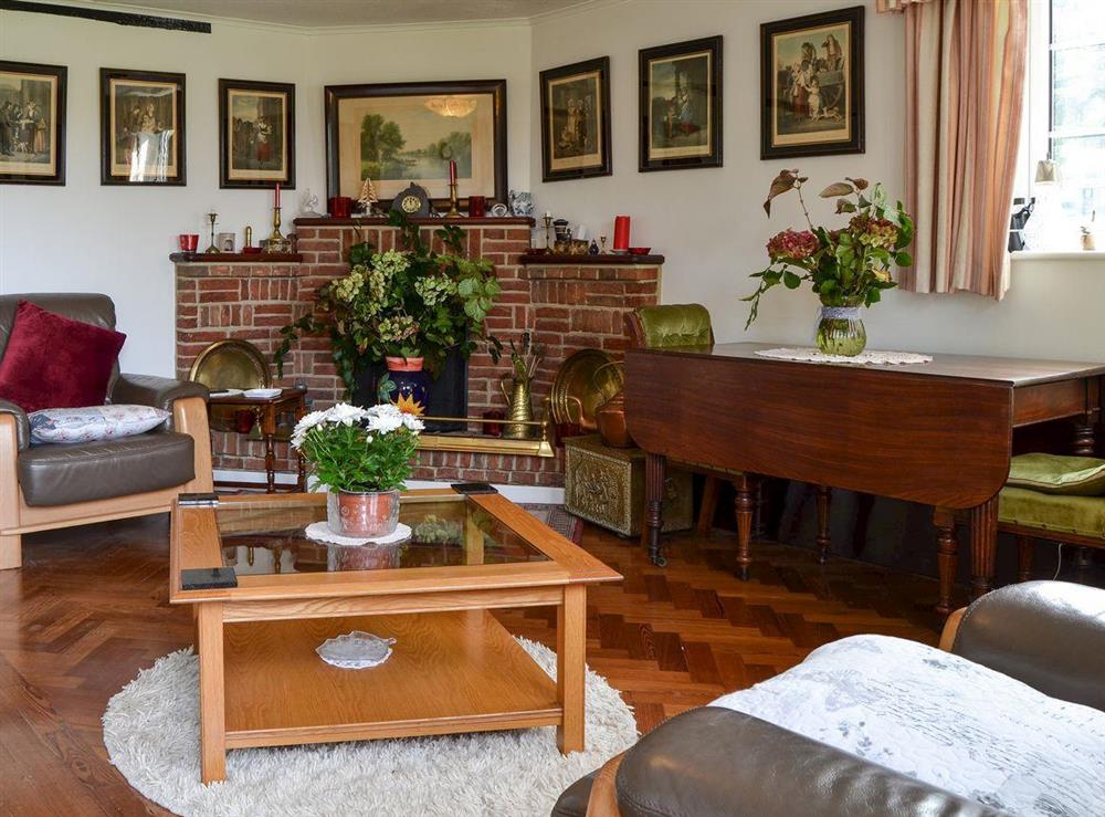 Living room at Grange Farm House, 