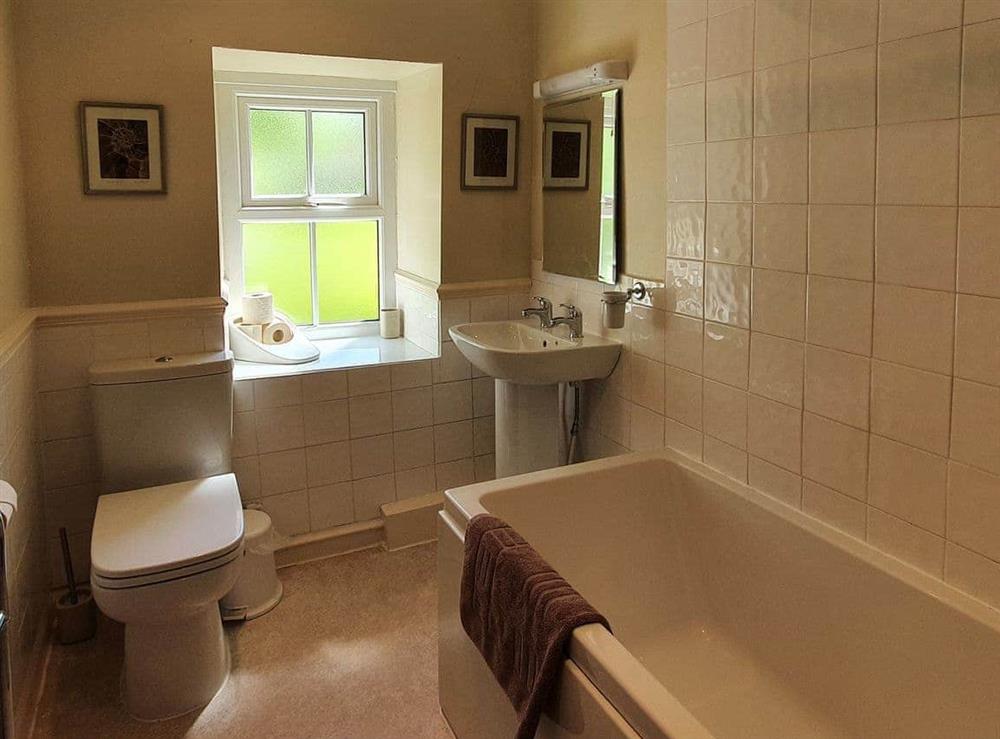 Bathroom at Grange Farm House in Draughton, Skipton, North Yorkshire