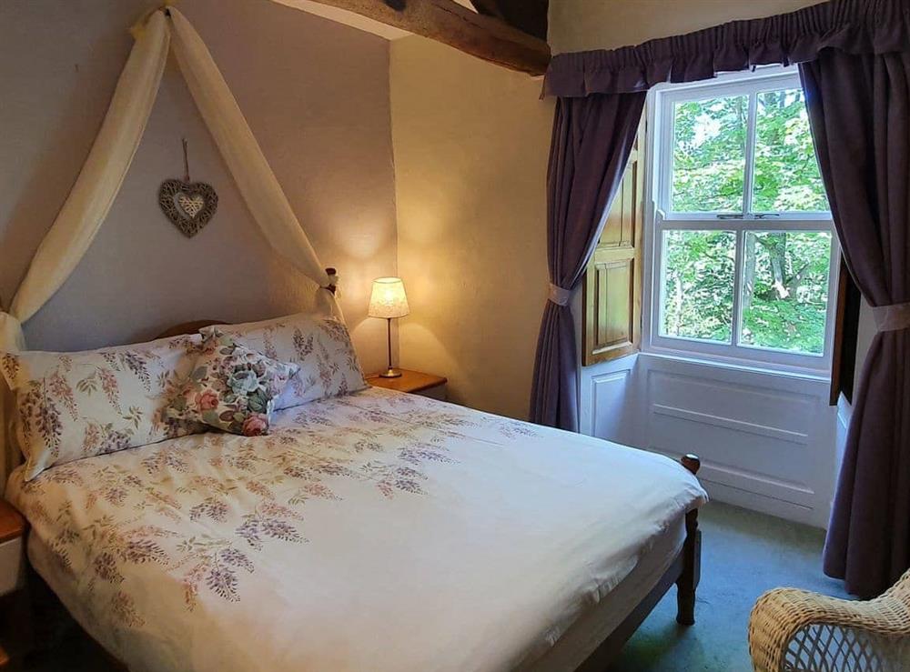 Master bedroom at Grange Farm House in Draughton, Skipton, North Yorkshire