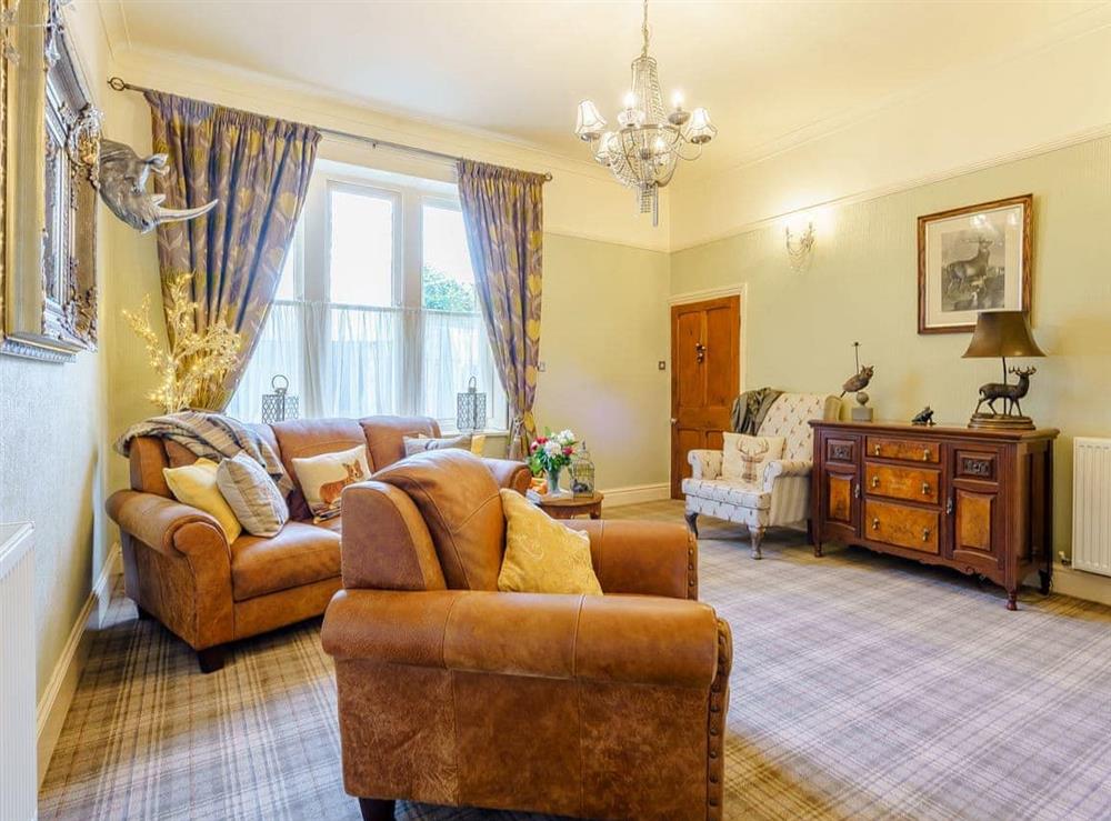 Living room at Grange Holiday Home in Hellifield, near Skipton, North Yorkshire