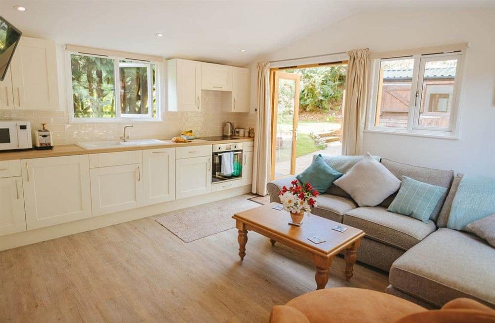 Enjoy the living room at Grange Stables in Ratley, Warwickshire