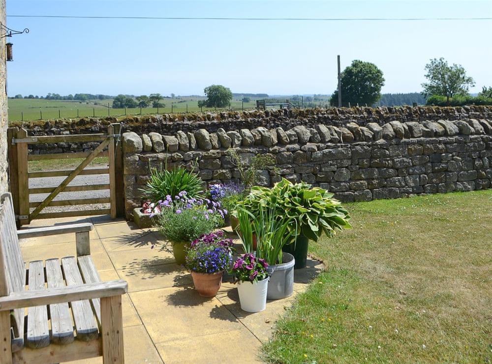 Relax and watch the world go by at Grangemoor Barn in Scots Gap, near Morpeth, Northumberland