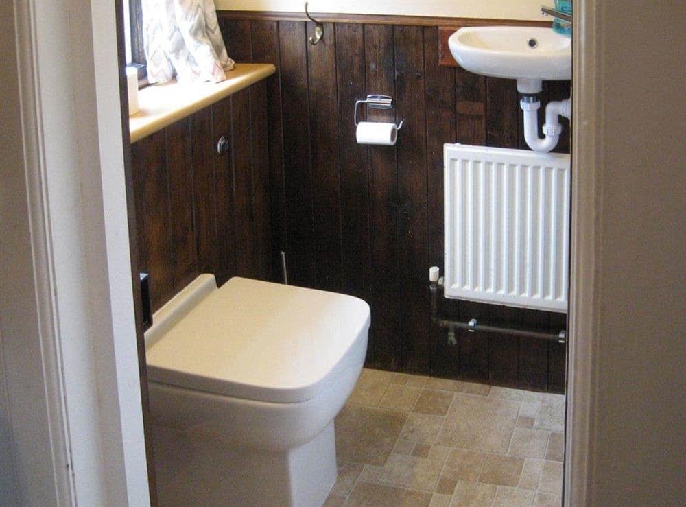 Ground floor toilet at Granite Cottage in Boat of Garten, near Aviemore, Inverness-Shire