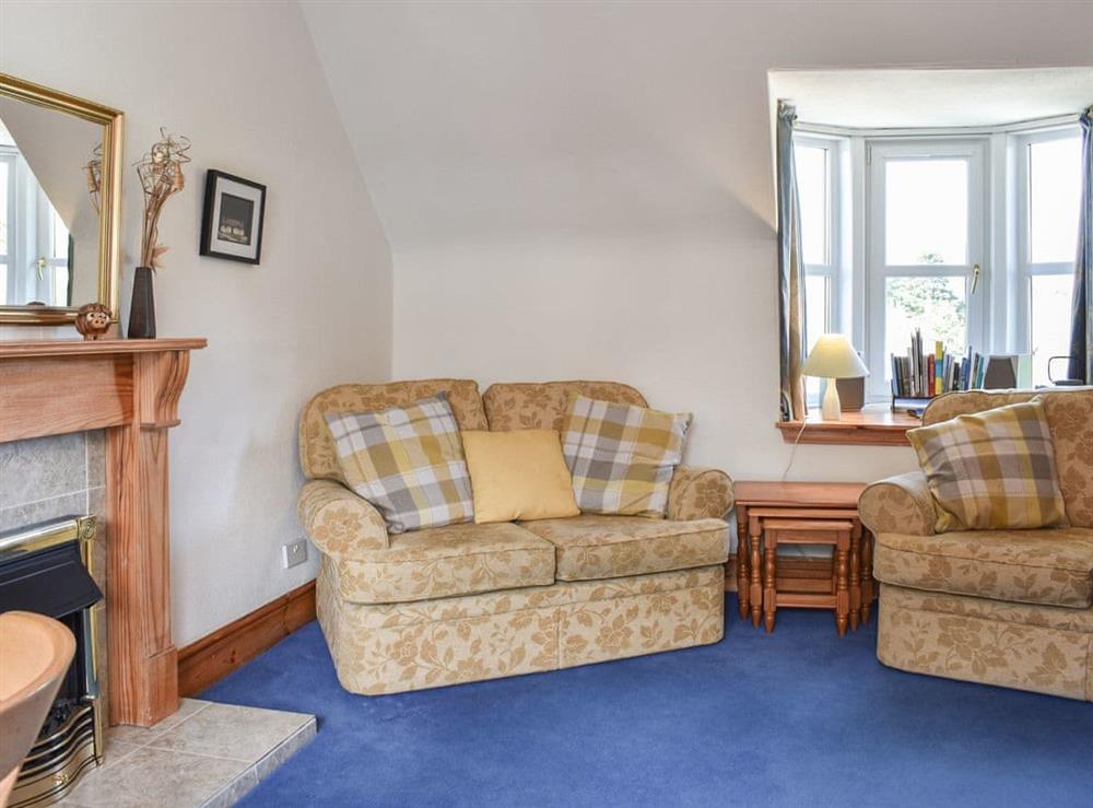 Living area at Granite Cottages : Lower Granite Cottage in Nethy Bridge, Inverness-Shire