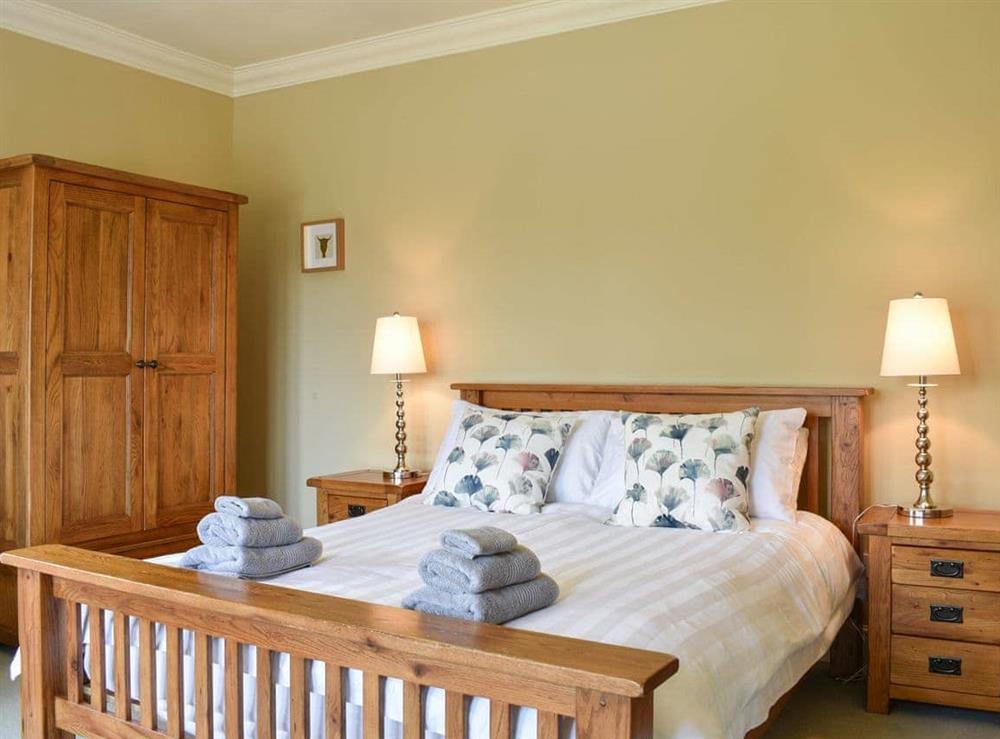 Double bedroom at Granite Cottages : Upper Granite Cottage in Nethy Bridge, Inverness-Shire