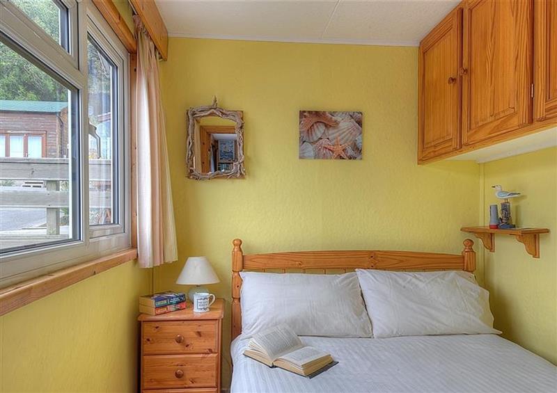 A bedroom in Granny's Teeth at Grannys Teeth, Lyme Regis