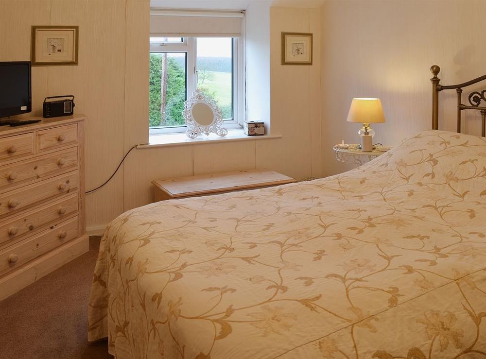 Double bedroom at Grans Cottage in Belford, Northumberland