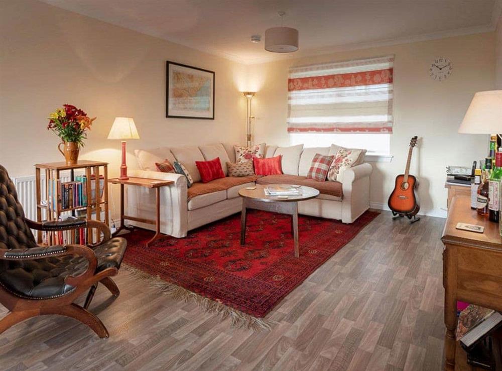 Living room at Grant Crescent in Dornoch, Sutherland