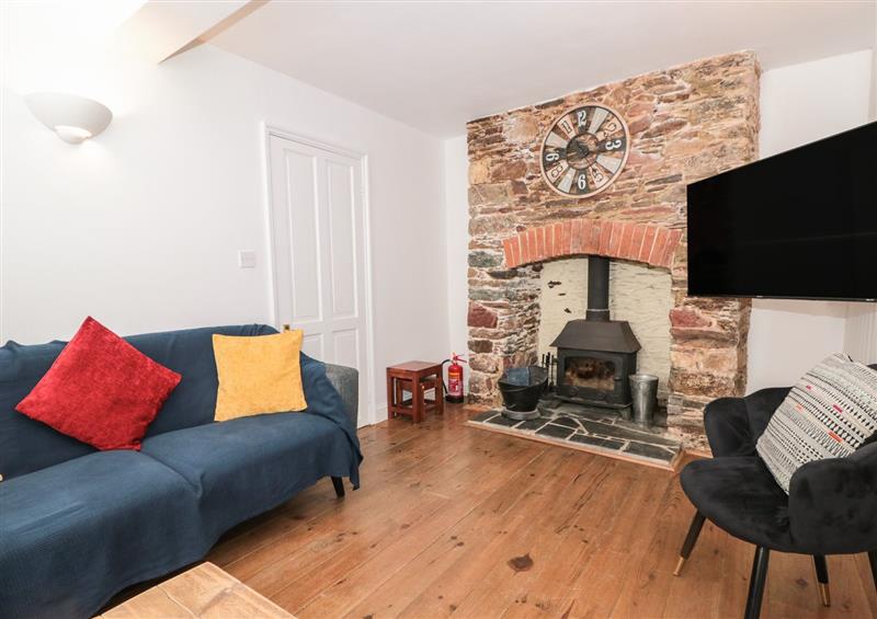 Enjoy the living room at Grants Cottage, Dartmouth