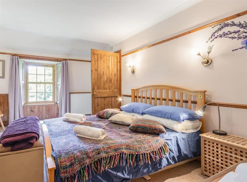 Double bedroom at Grantully Cottage in Aberfeldy, Perthshire
