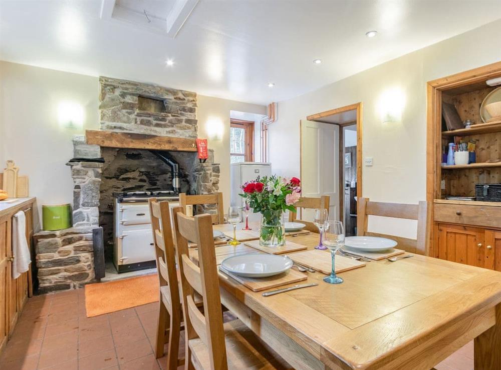 Kitchen/diner at Grantully Cottage in Aberfeldy, Perthshire
