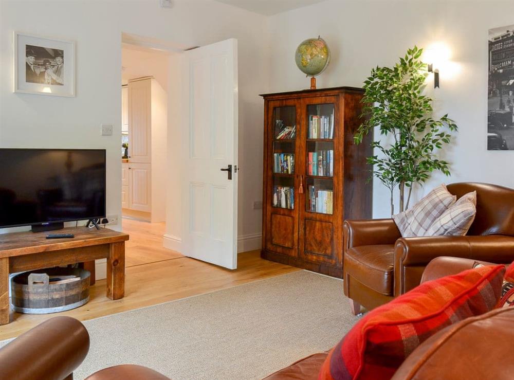 Beautifully presented living room at Manor Cottage, 