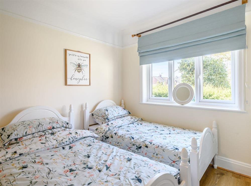 Twin bedroom at Grayson Avenue in Pakefield, near Lowestoft, Suffolk