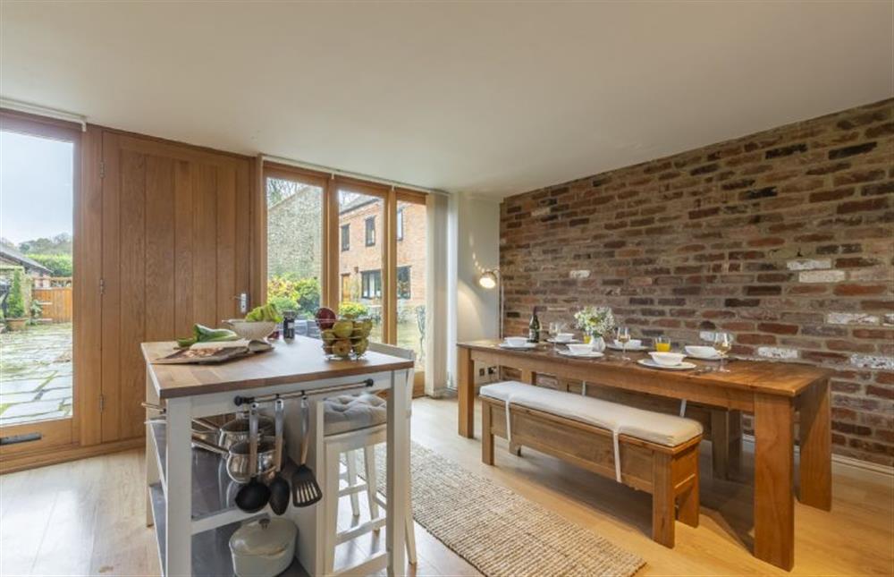 Ground floor: The kitchen is well-equipped at Great Barn, Toftrees near Fakenham