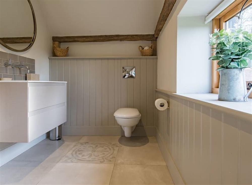 Bathroom at Great Foxmoor Barn in Leith Hill, England