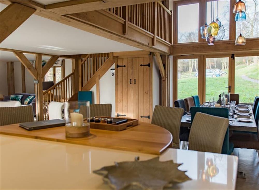 Open plan living space (photo 14) at Great Foxmoor Barn in Leith Hill, England