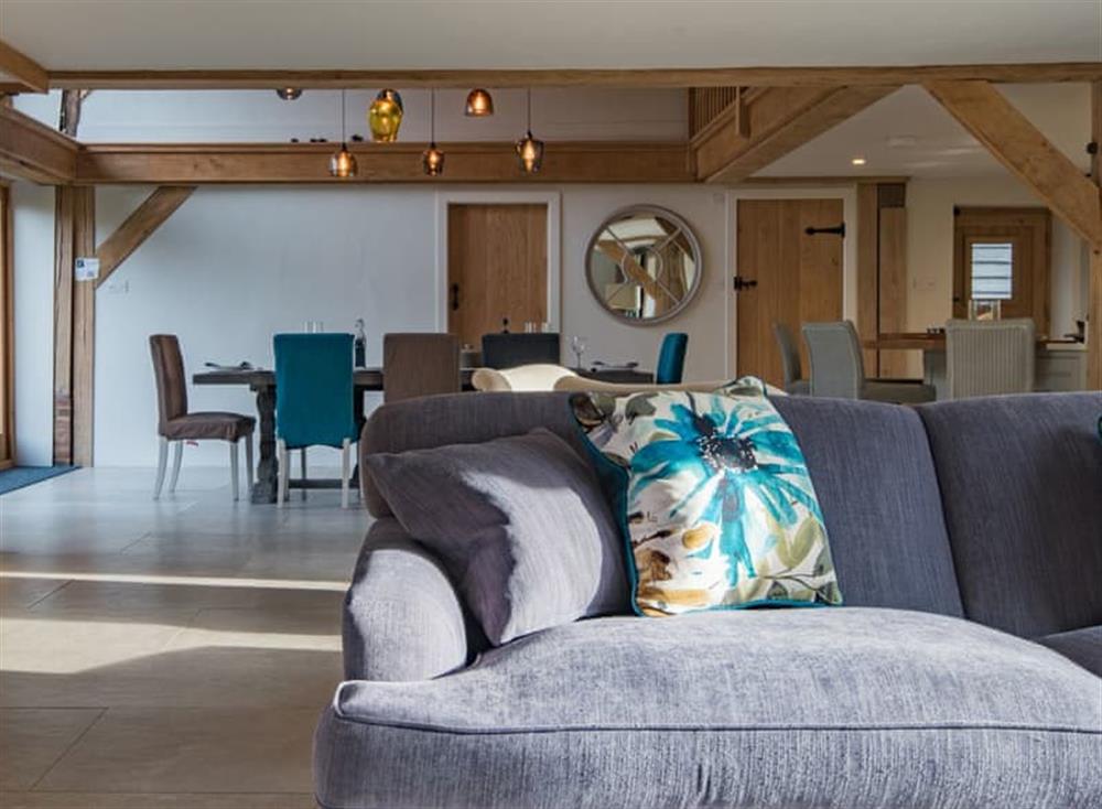 Open plan living space (photo 6) at Great Foxmoor Barn in Leith Hill, England