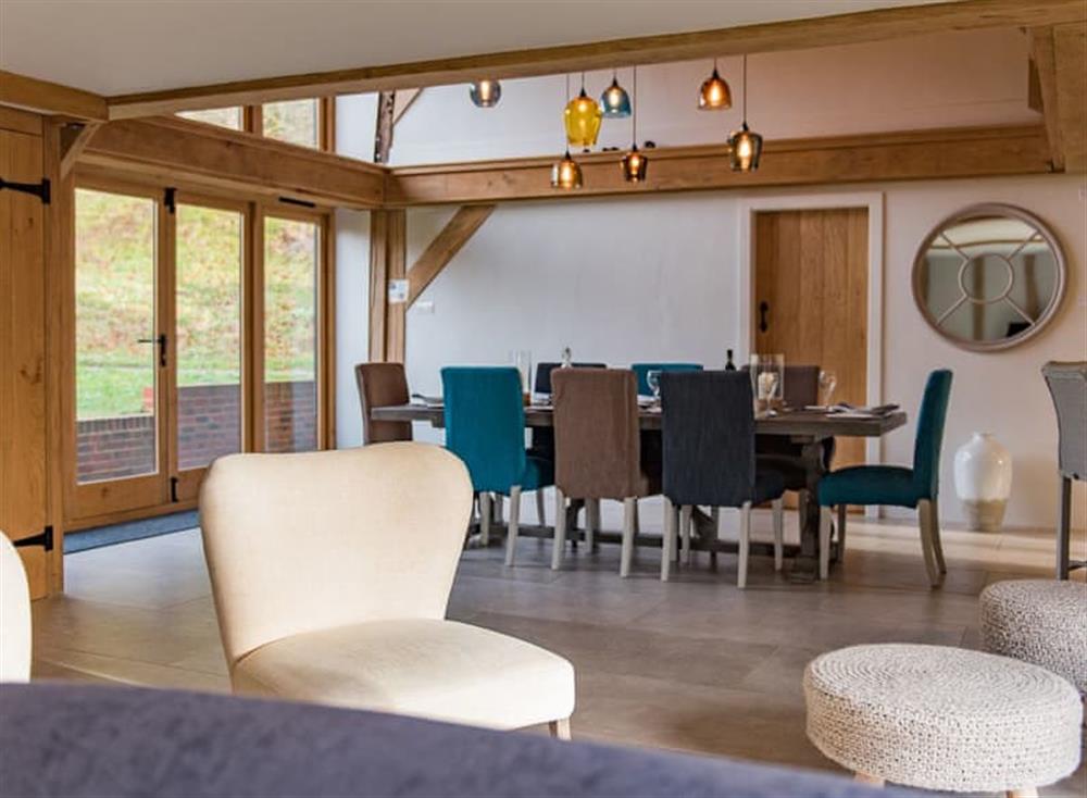 Open plan living space (photo 9) at Great Foxmoor Barn in Leith Hill, England