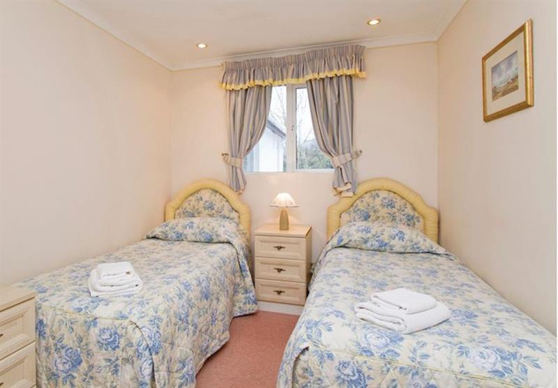 Twin bedroom in Glen View Cottage at Great Glen Cottages in Kinlochlochy, Inverness-shire