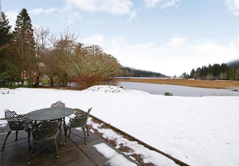 Views over the lake at Glen View Cottage at Great Glen Cottages in Kinlochlochy, Inverness-shire