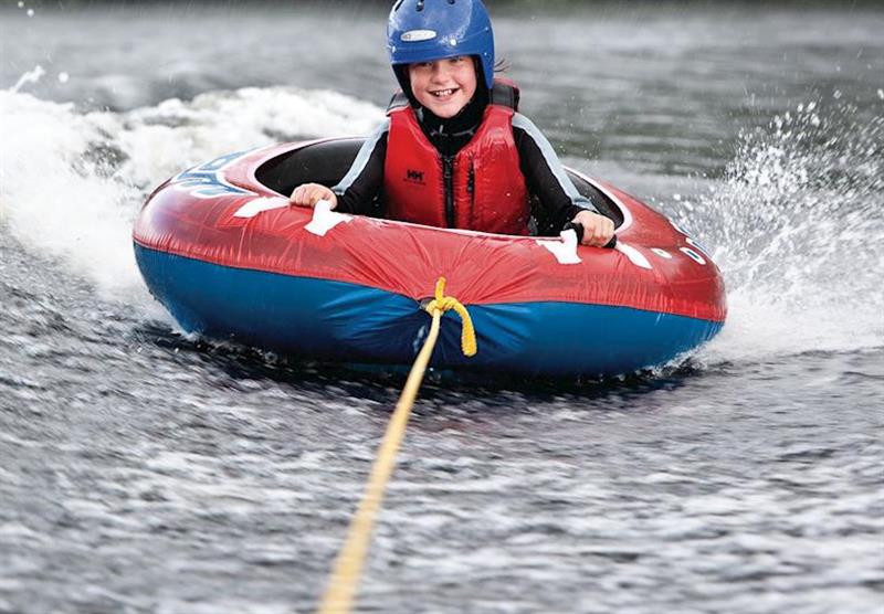 Water sports at Great Glen Cottages in Kinlochlochy, Inverness-shire