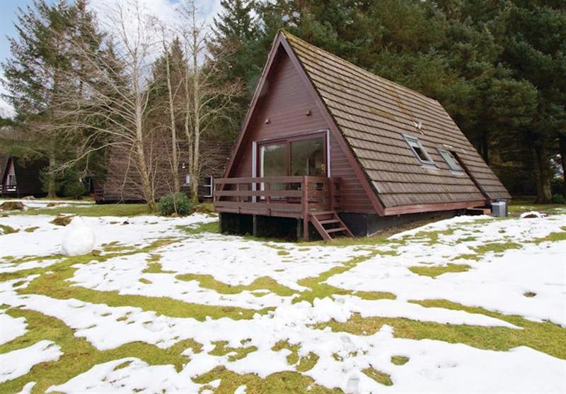 Loch Side Lodge at Great Glen Water Park in Inverness shire, Scotland