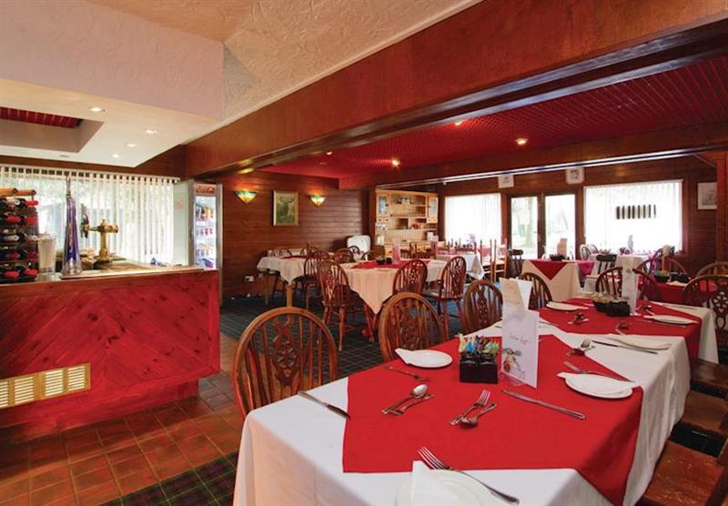 Restaurant at Great Glen Water Park in Inverness shire, Scotland