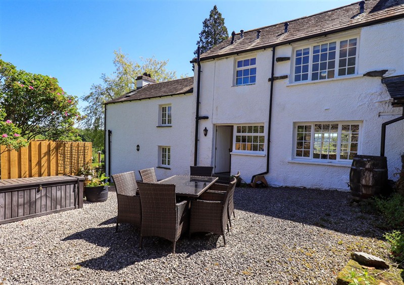 Outside at Great Hartbarrow Farm Cottage, Cartmel Fell near Windermere